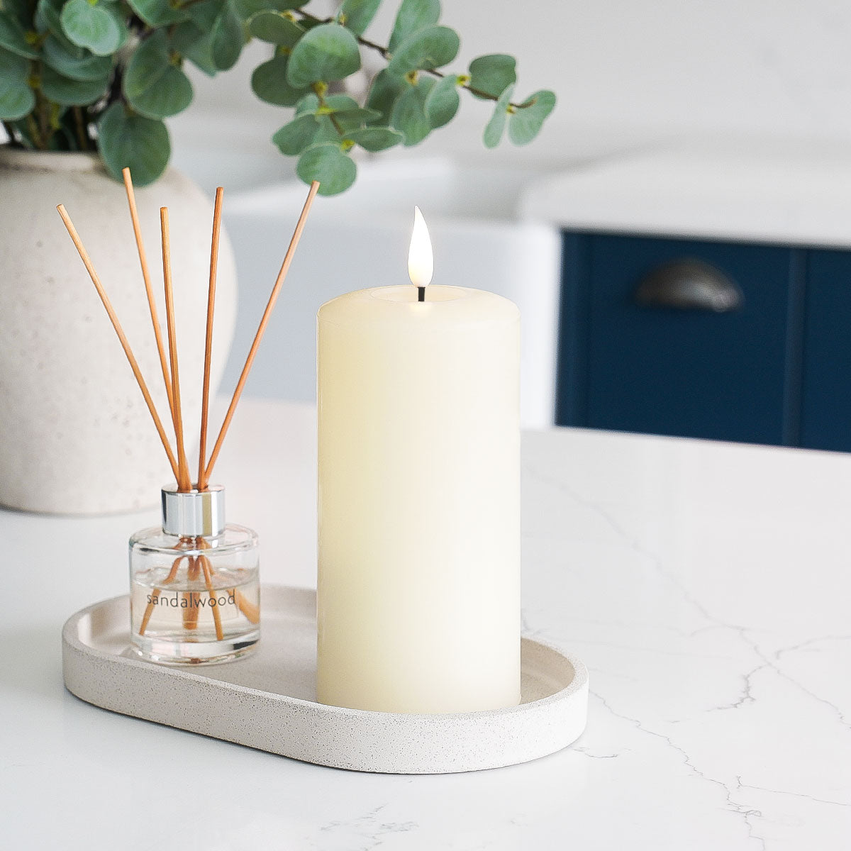 Ember™ Signature Ivory LED Candle