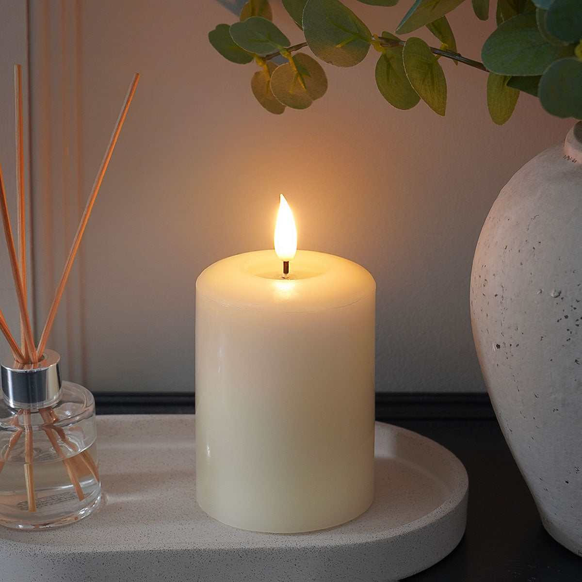 Ember™ Signature Ivory LED Candle