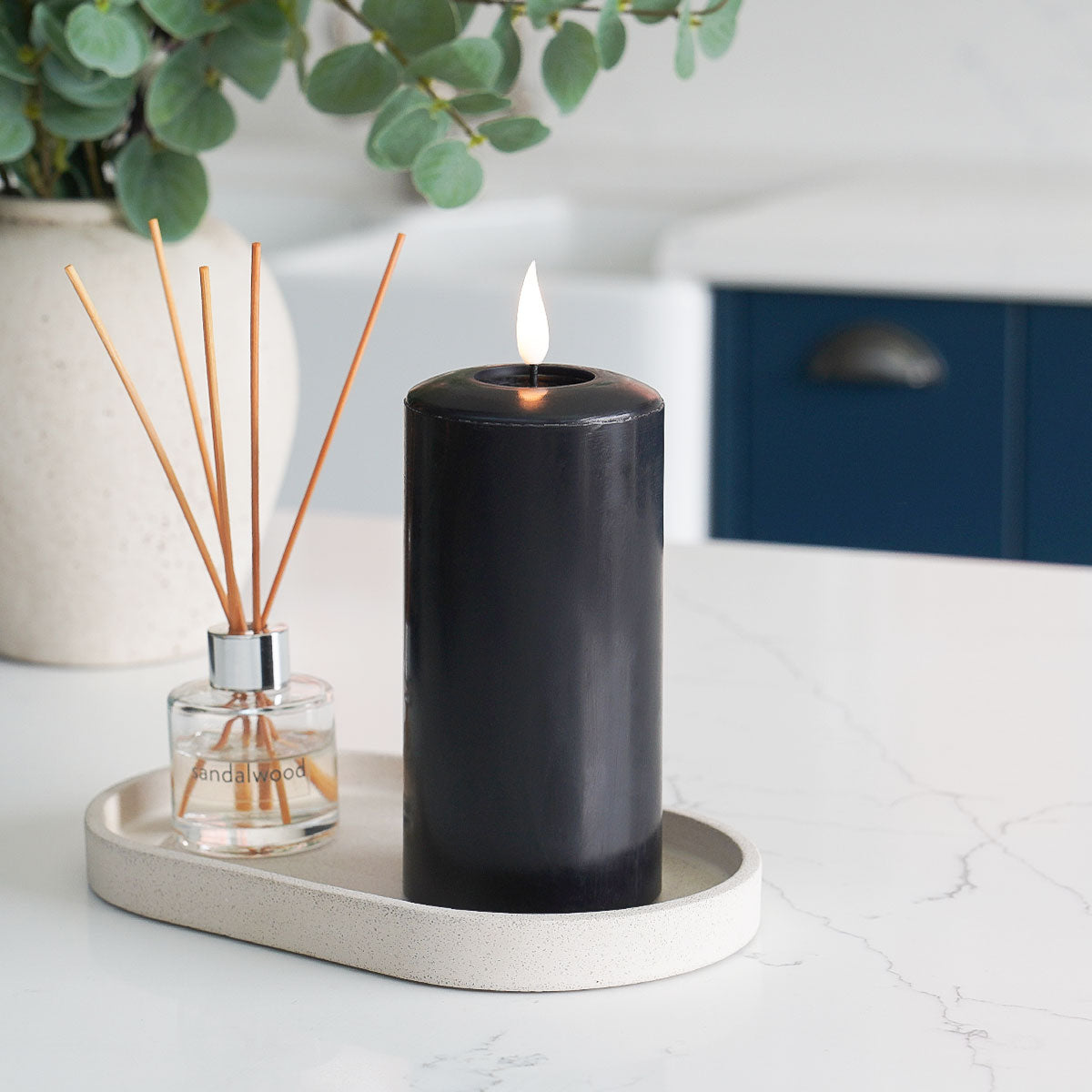 Ember™ Signature Black LED Candle