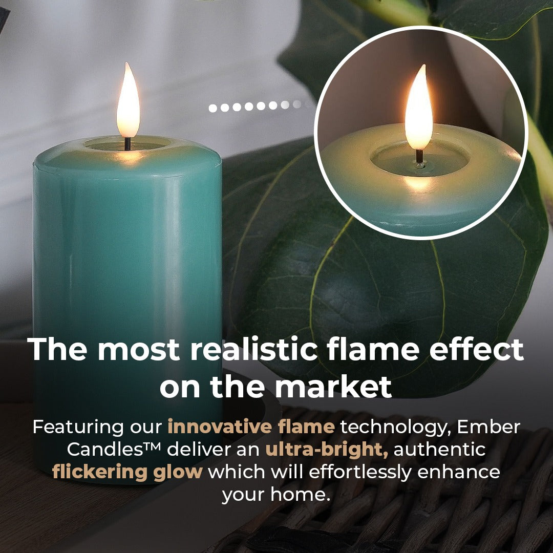 Ember™ Signature Sage Green LED Candle