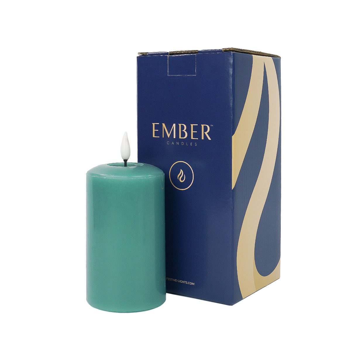 Ember™ Signature Sage Green LED Candle