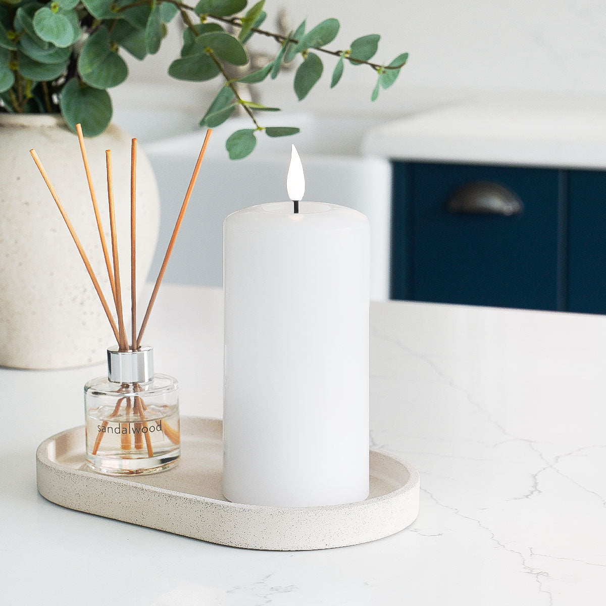 Ember™ Signature White LED Candle