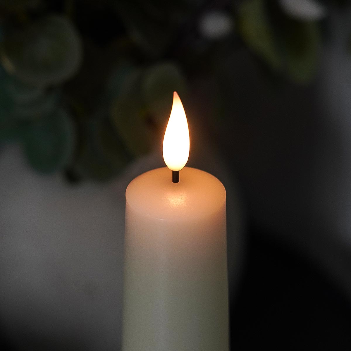Ember™ Ivory LED Taper Candle 26cm