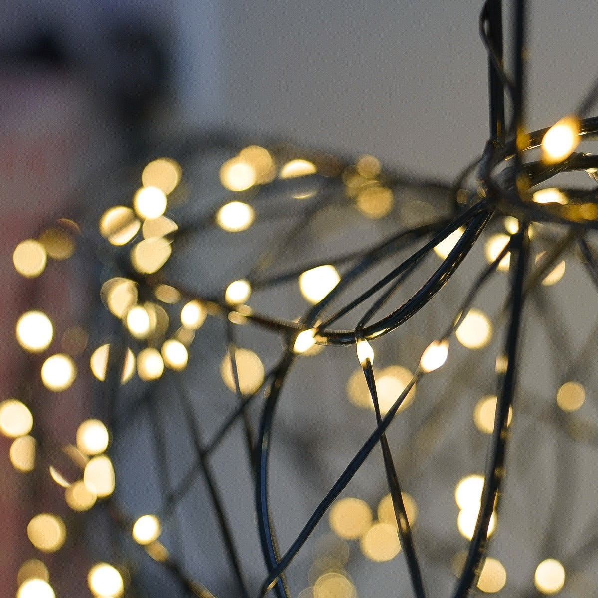 1.4m Black Frame Stag Outdoor Light up Reindeer