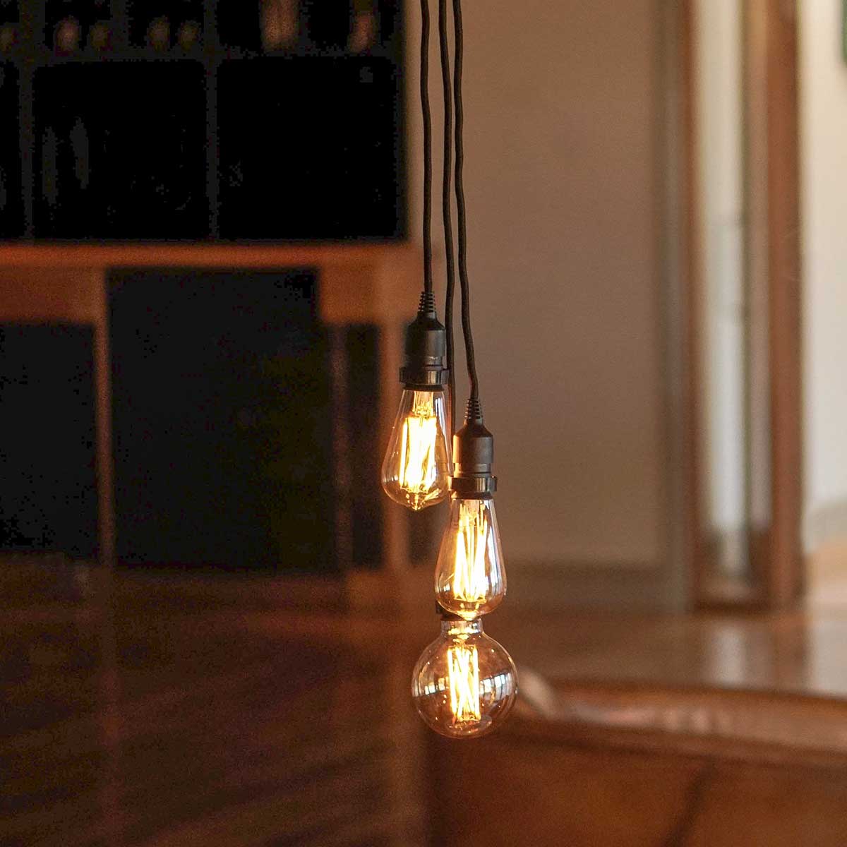 FestoonPro® 4W E27 Fully Dimmable Vintage Tinted Teardrop Filament Style, Warm White LED Light Bulb