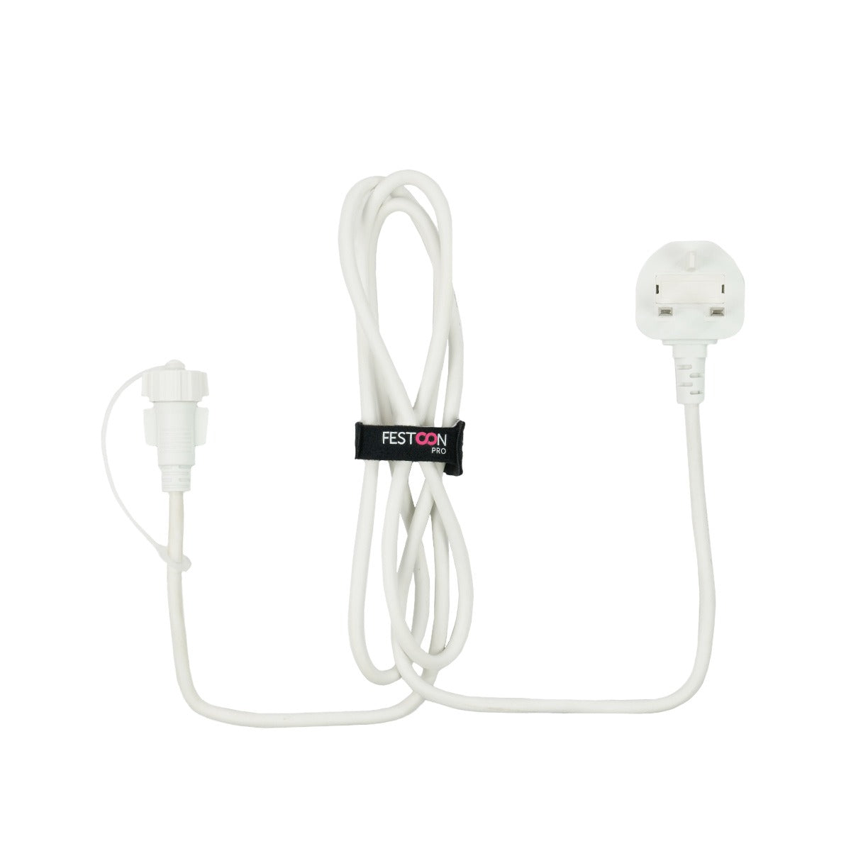 FestoonPro® 2m White Starter Cable for Festoon Lights