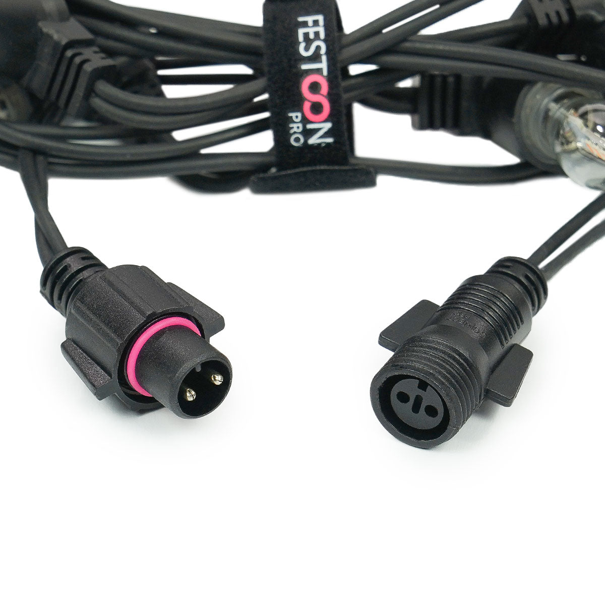 FestoonPro® E14 Flame Bulb Festoon, Connectable