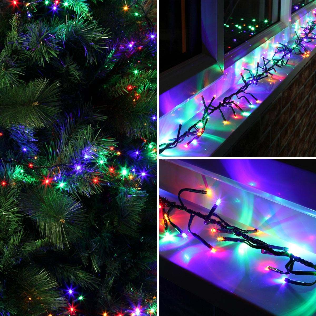 6.2m Outdoor Cluster Lights, 480 LEDs