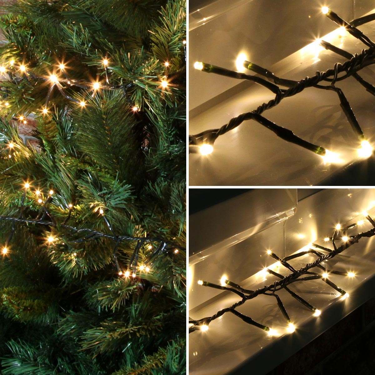 6.2m Outdoor Cluster Lights, 480 LEDs
