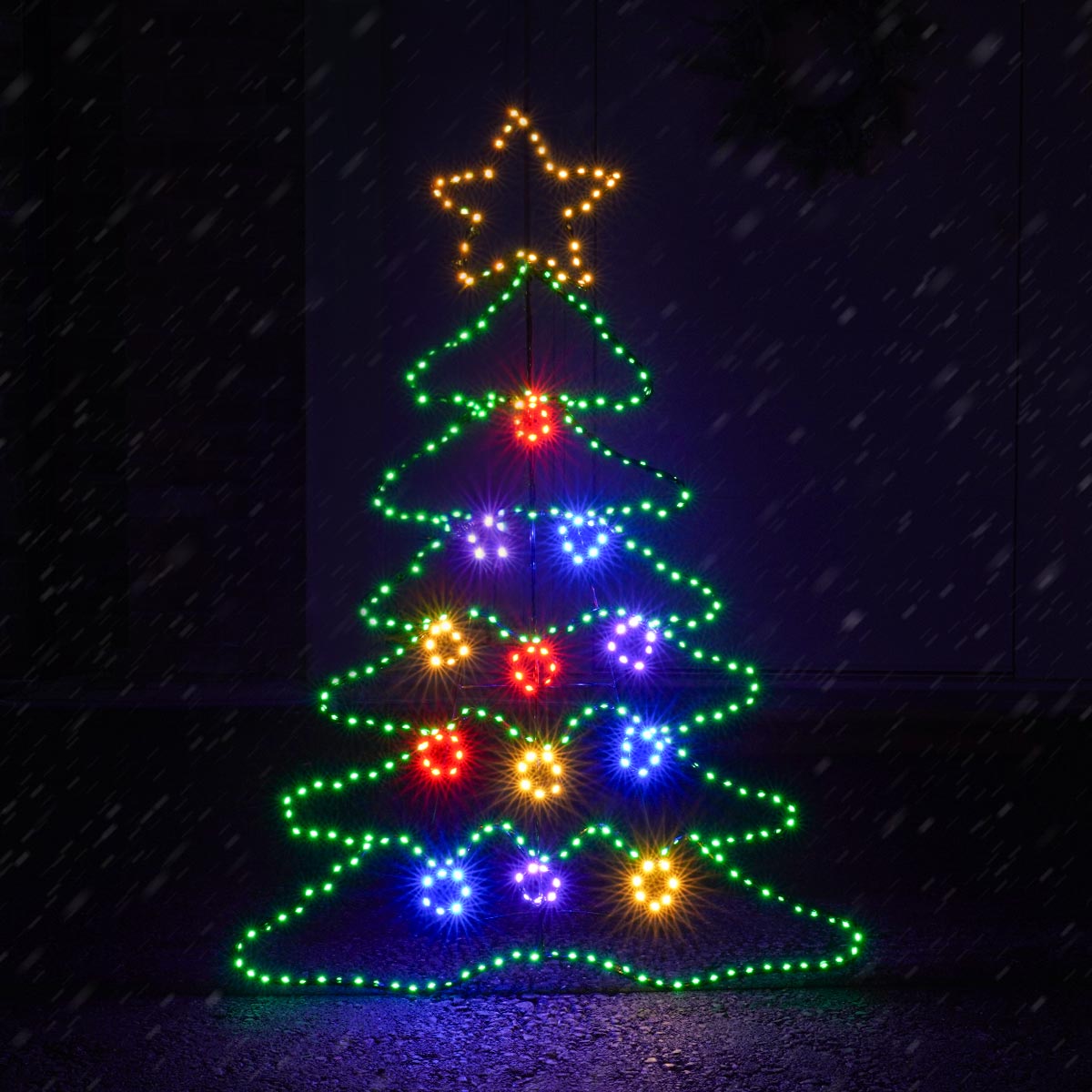 Outdoor Flexibright Twinkle Christmas Tree Motif