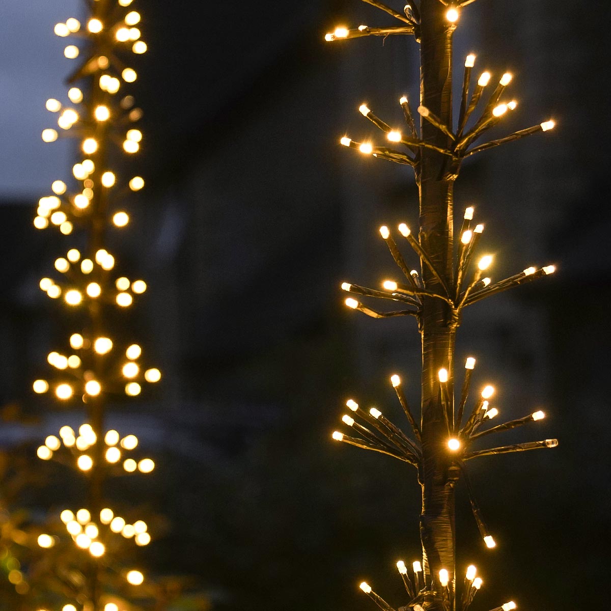 2.4m Warm White LED Outdoor Christmas Archway