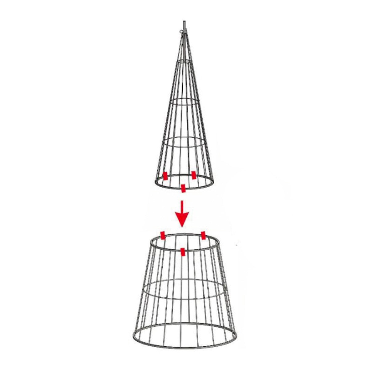 4m Outdoor Commercial Smart App Controlled Twinkly Plus Christmas Cone Tree