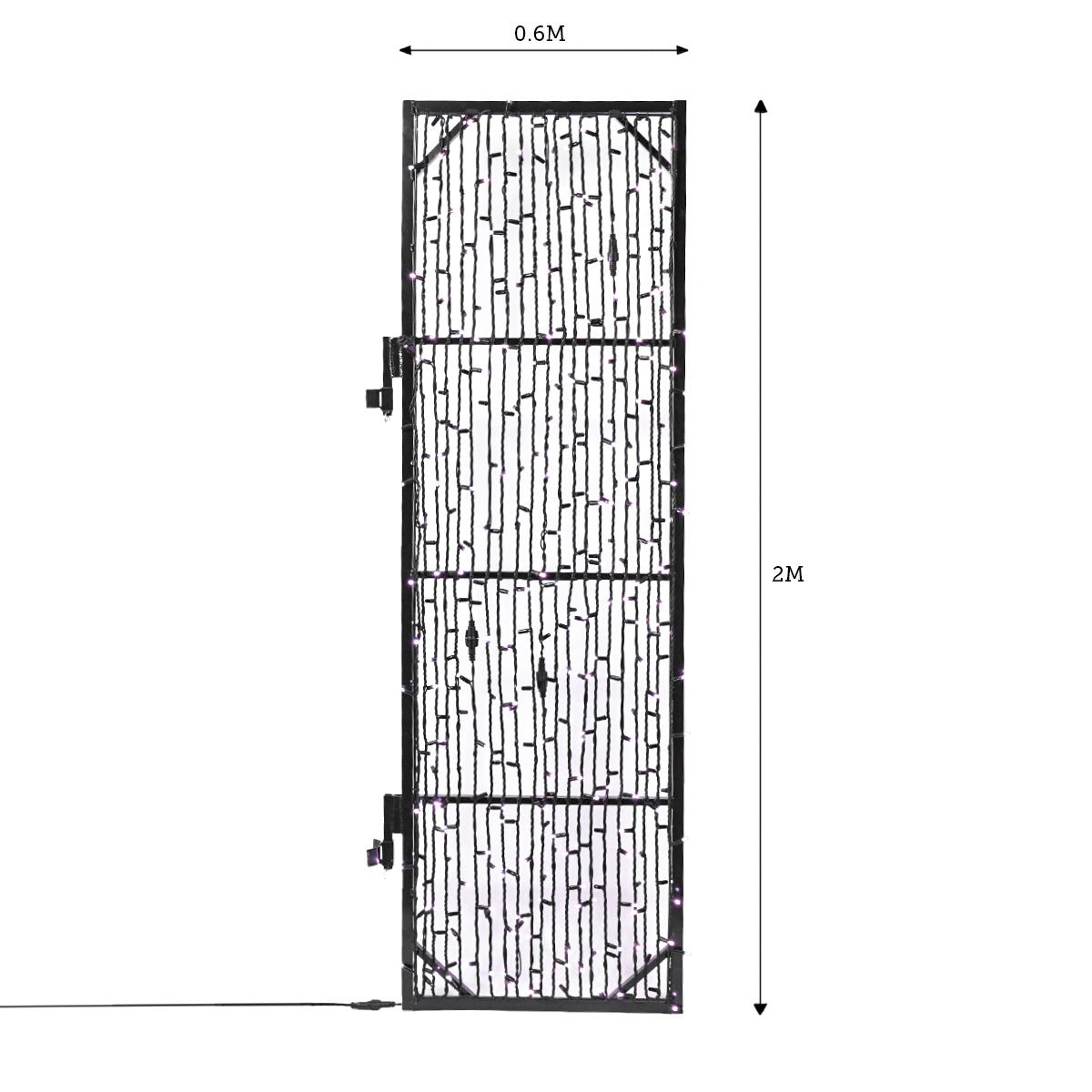ConnectPro® 2m Outdoor Commercial Lamp Post Motif