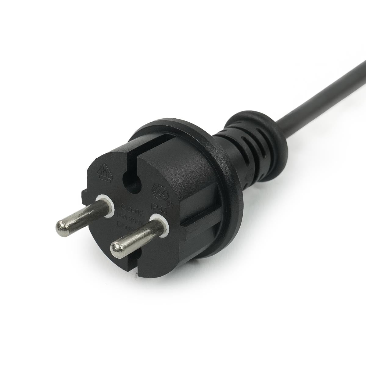 ConnectPro® 2m Starter Cable with EU Plug, Black or White - Powers up to 7600 LEDs