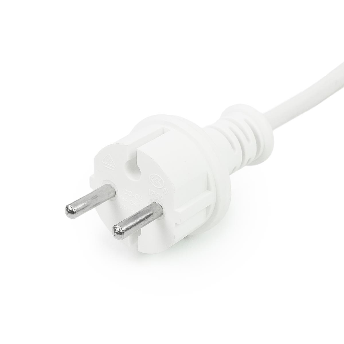 ConnectPro® 2m Starter Cable with EU Plug, Black or White - Powers up to 7600 LEDs