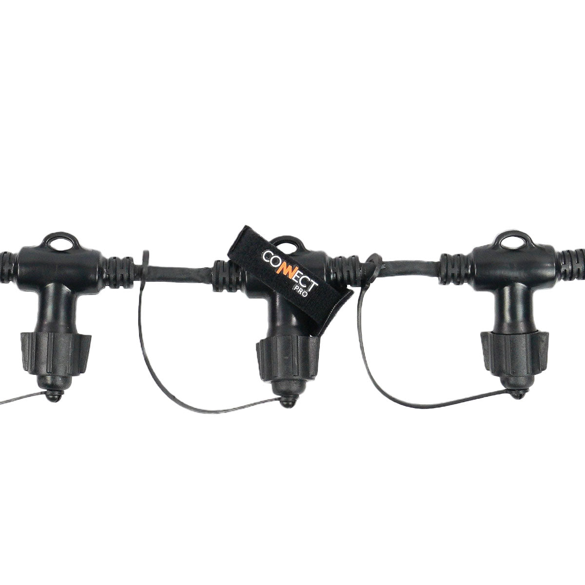 ConnectPro® 9 Port Curtain Connector, Connectable, Black or White