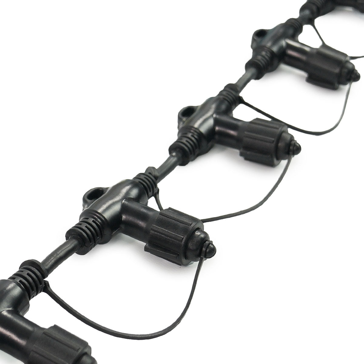 ConnectPro® 9 Port Curtain Connector, Connectable, Black or White