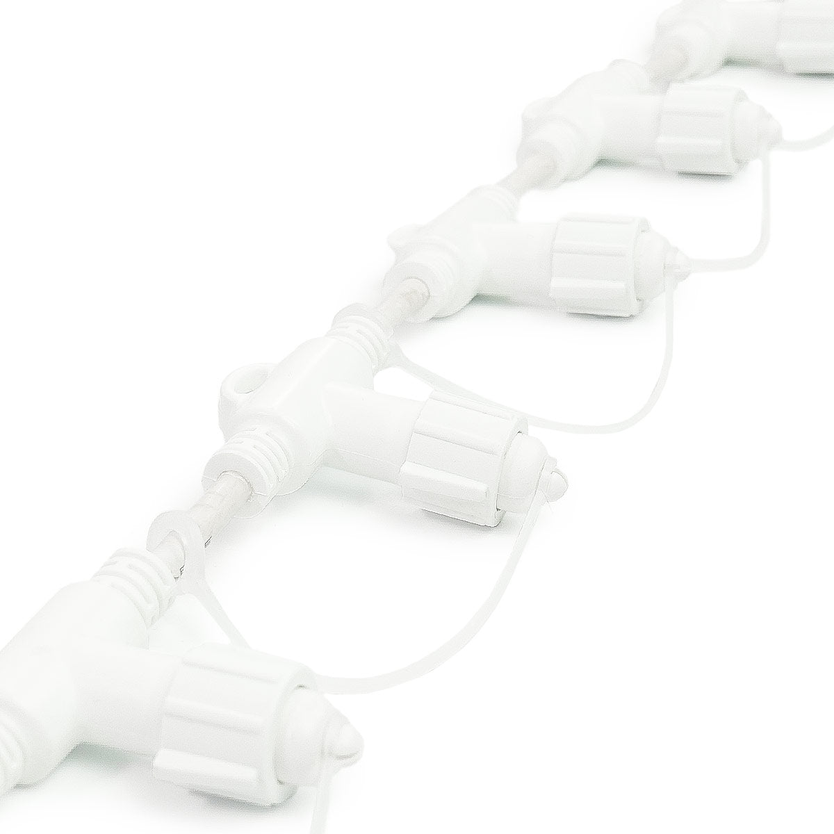 ConnectPro® 9 Port Curtain Connector, Connectable, Black or White