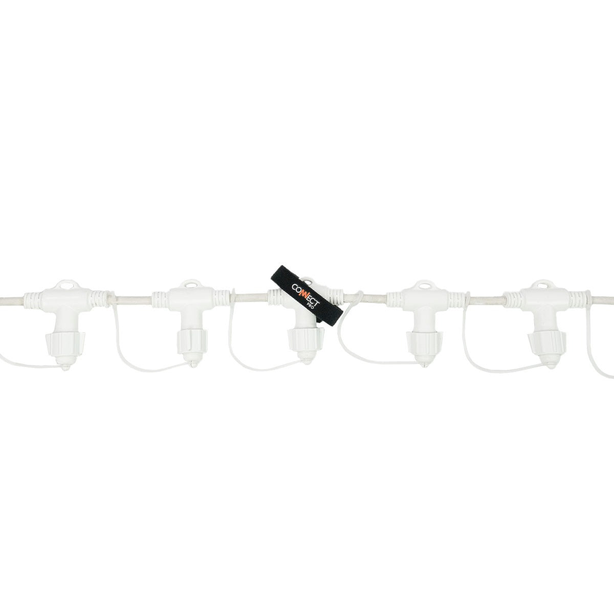 ConnectPro® 9 Port Curtain Connector, Connectable, Black or White