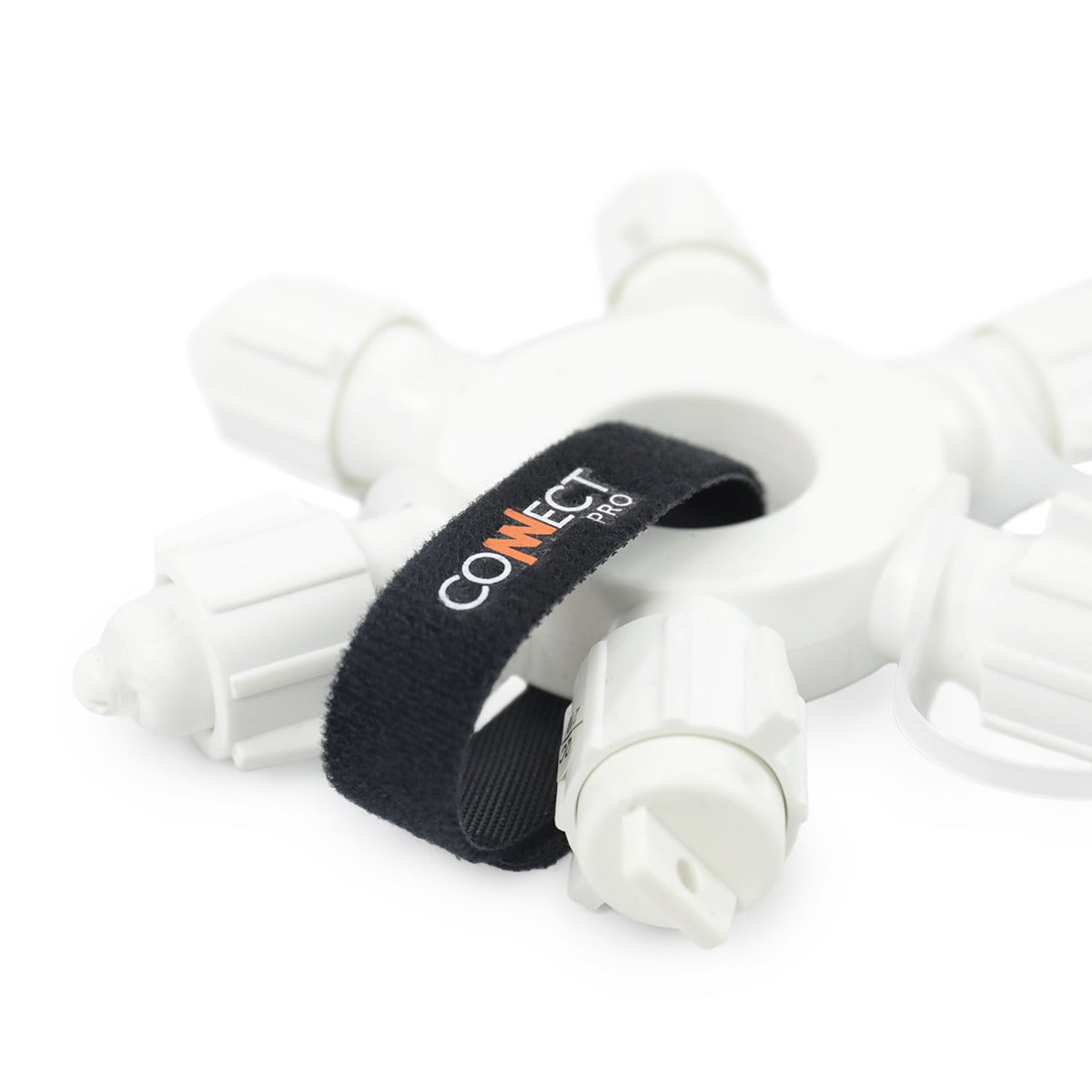 ConnectPro® 5 Port Ring Connector, Connectable, Black or White