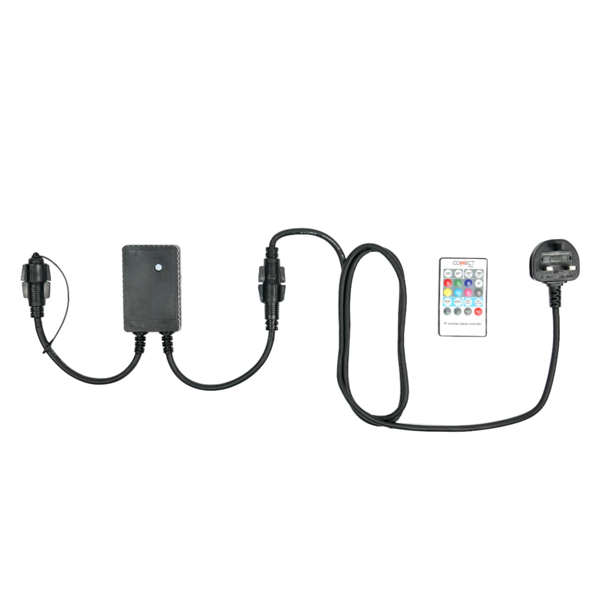 2m Starter Cable With Colour Select Controller, UK Plug