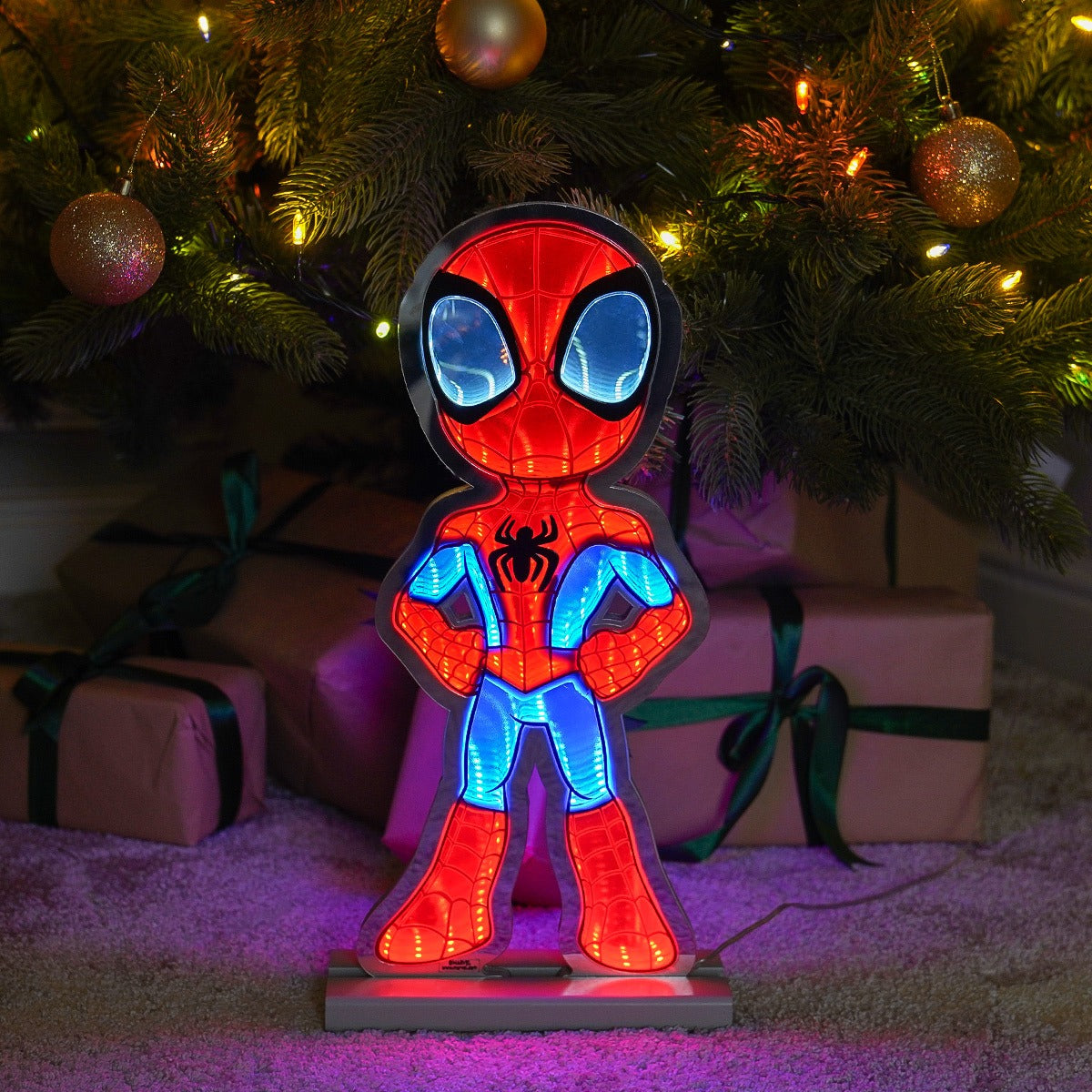 40cm ©Disney Spiderman Infinity Mirror Light