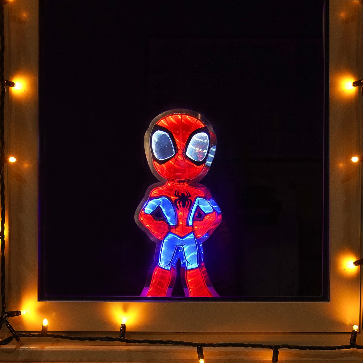 40cm ©Disney Spiderman Infinity Mirror Light