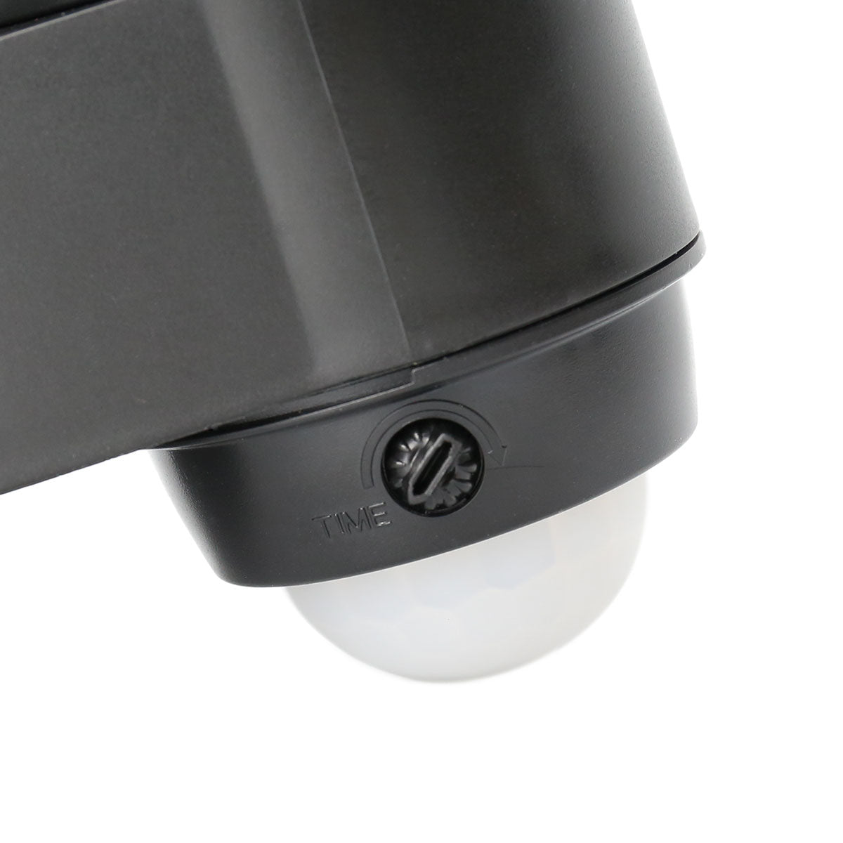 Battery Powered Outdoor Security Light Twin Head Spotlight with PIR Sensor