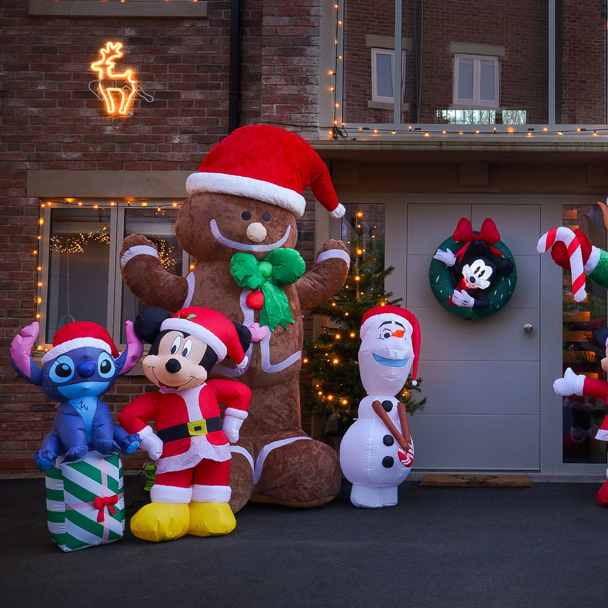 1.2m LED Outdoor ©Disney Christmas Decoration Inflatable Stitch