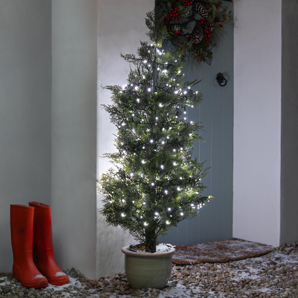 Indoor & Outdoor Twinkling Christmas Tree Fairy Lights