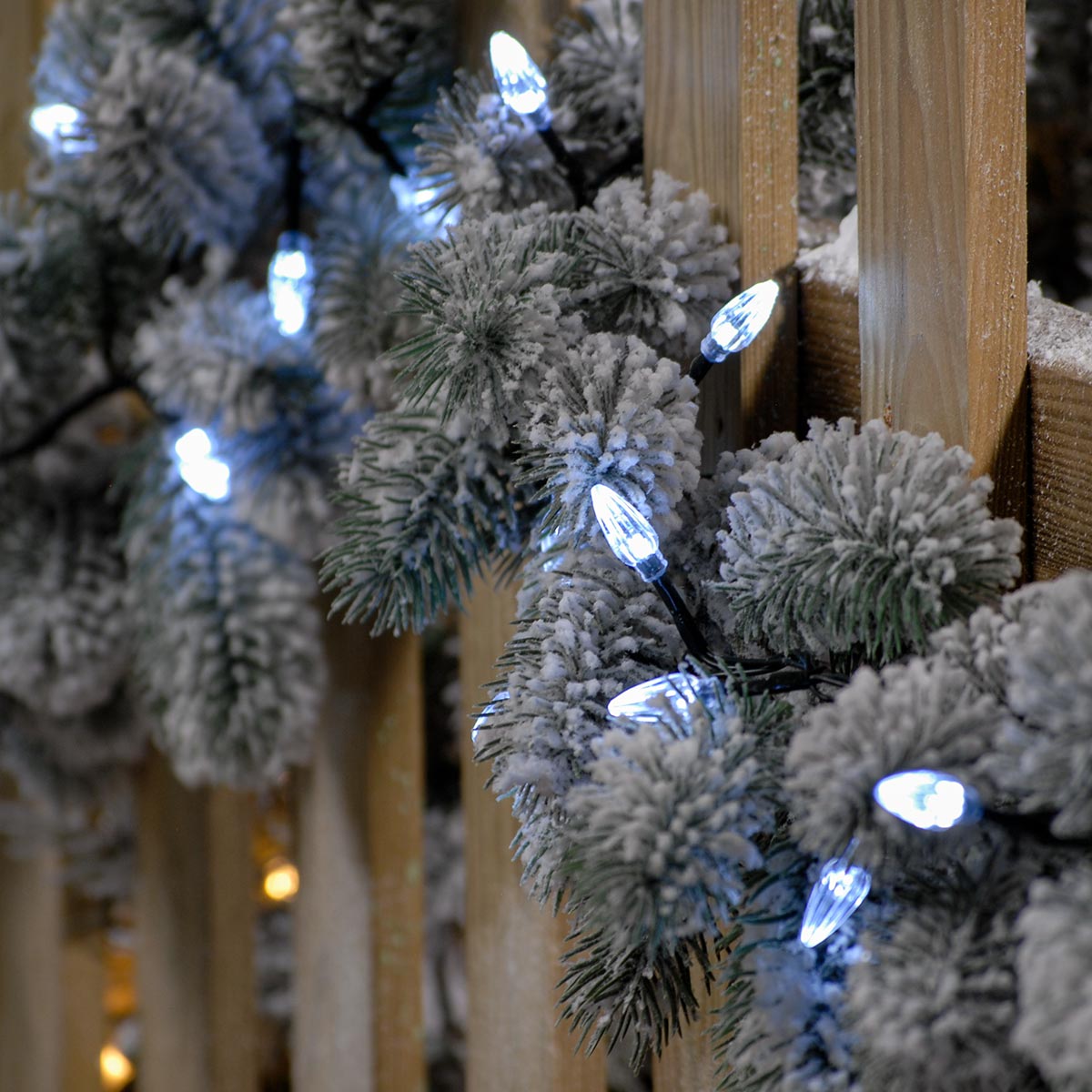 Indoor & Outdoor Traditional Diamond Christmas Tree Fairy Lights