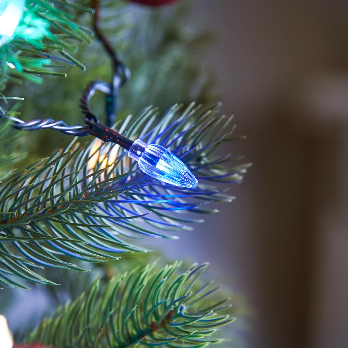Indoor & Outdoor Traditional Diamond Christmas Tree Fairy Lights