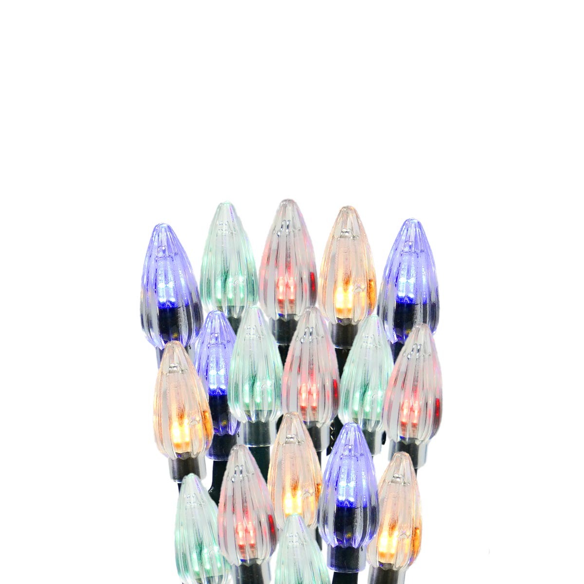 Indoor & Outdoor Traditional Diamond Christmas Tree Fairy Lights