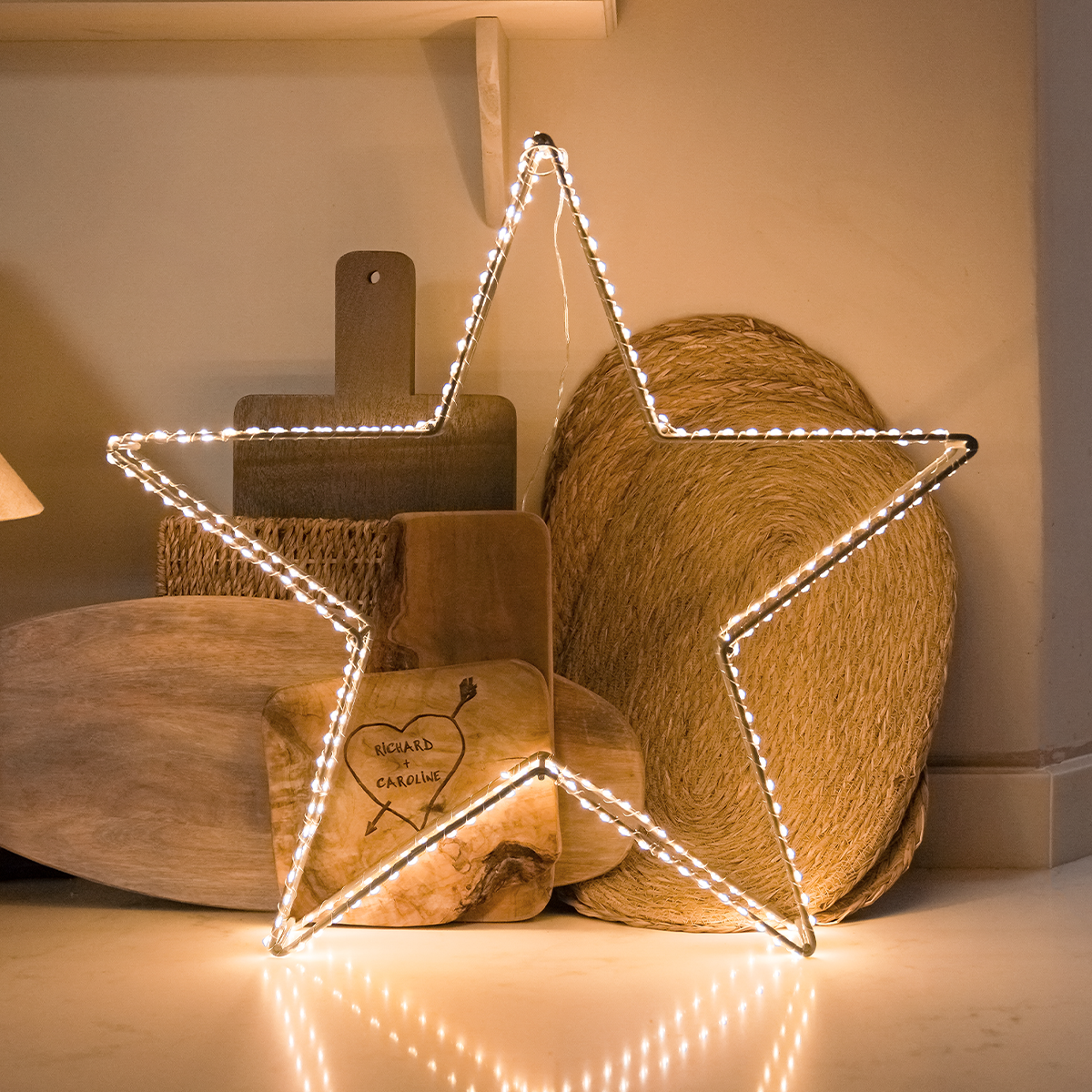 58cm Micro LED Star Light Christmas Decoration