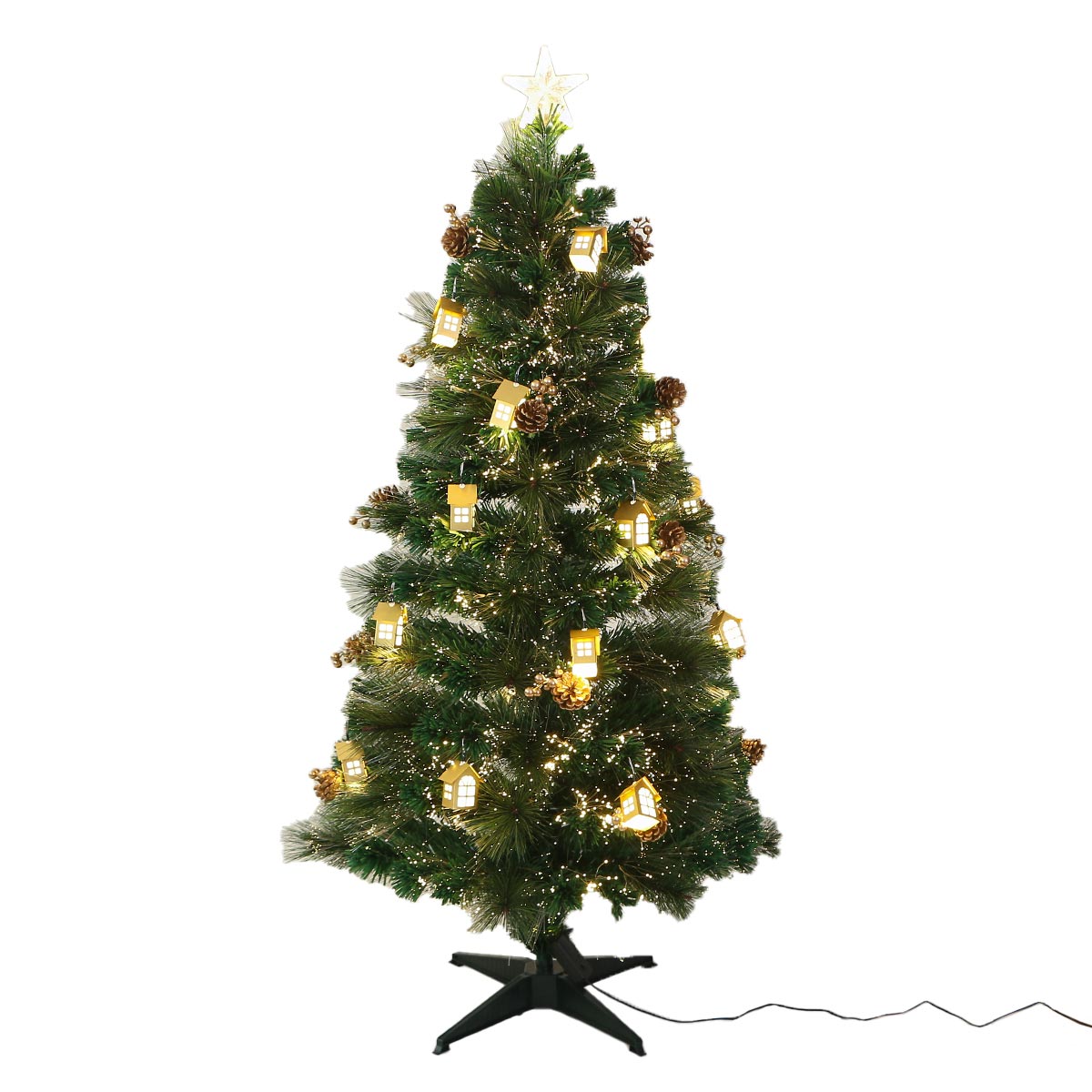 Fibre Optic Lantern Christmas Tree