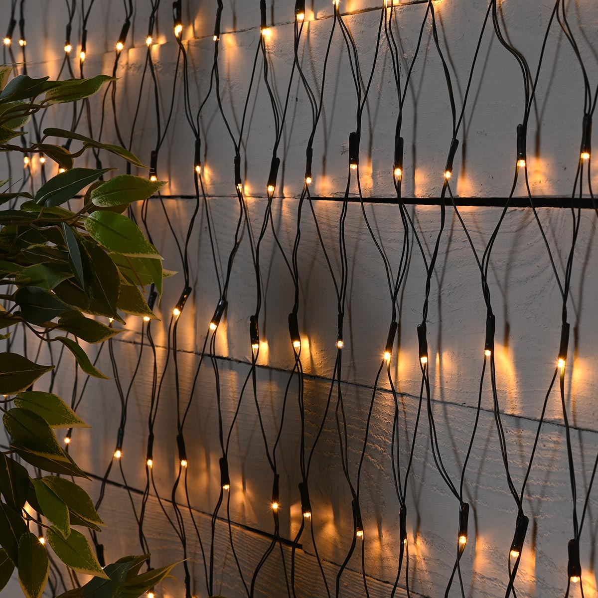 Outdoor Firefly Net Lights, Warm White LEDs