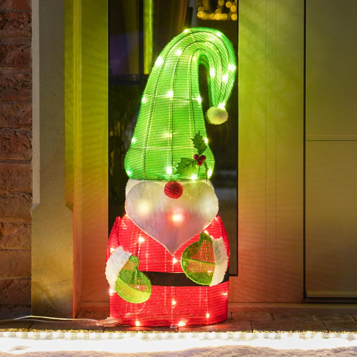 76cm LED Sitting Gonk Christmas Figure