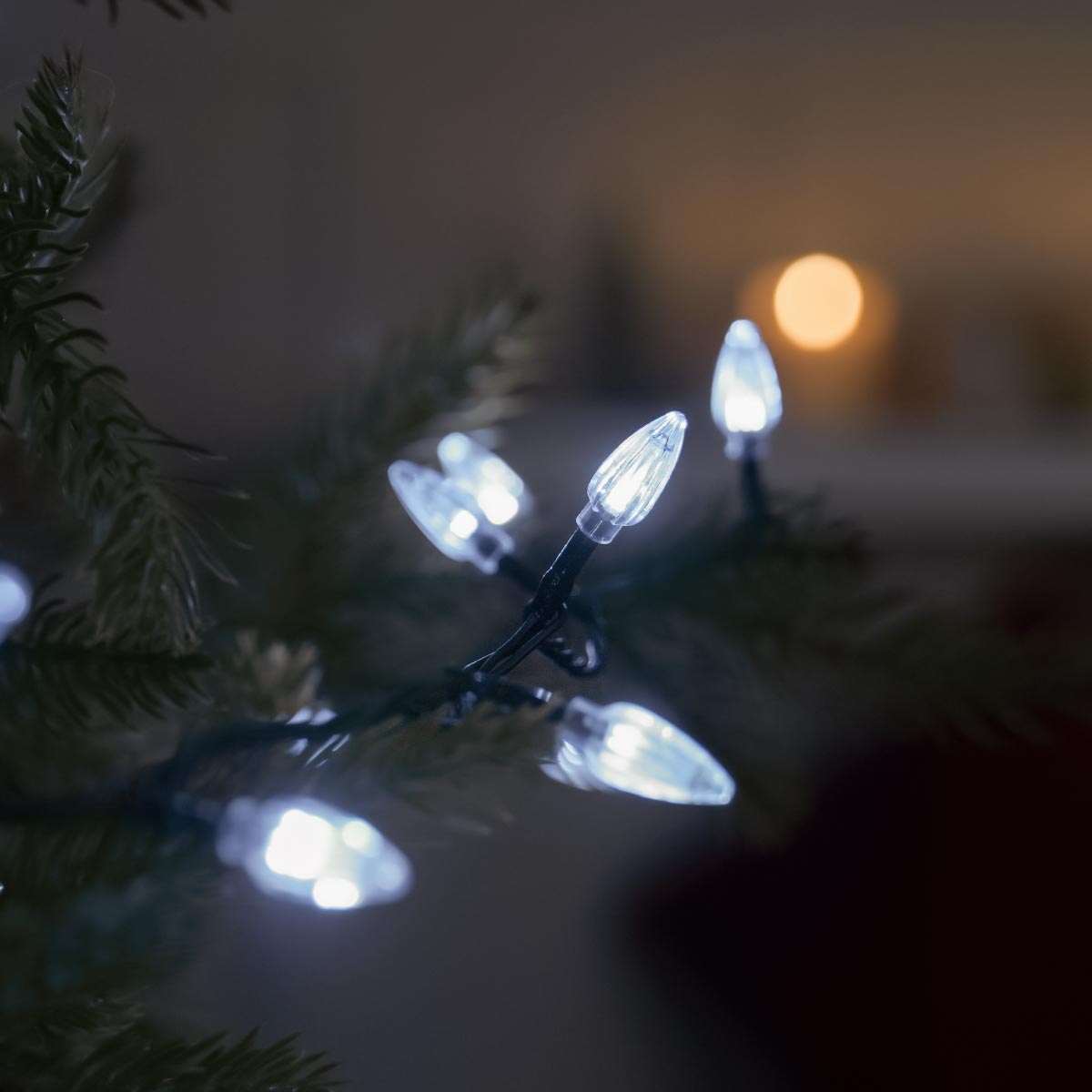 Indoor & Outdoor Traditional Diamond Christmas Tree Fairy Lights