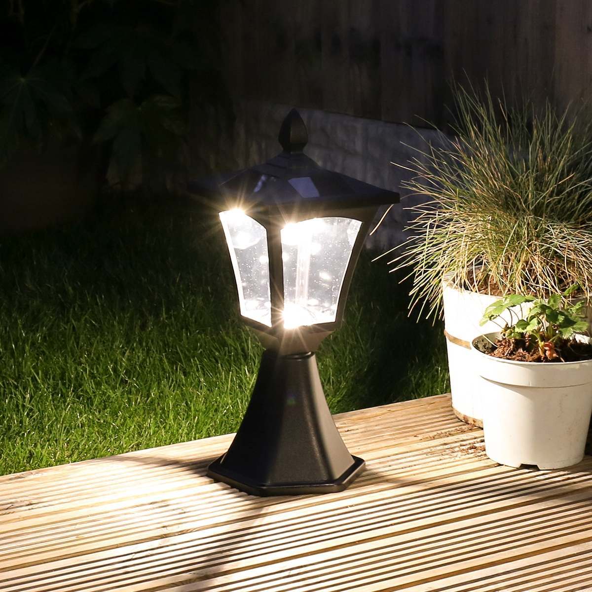 Solar Post Base Mount Light