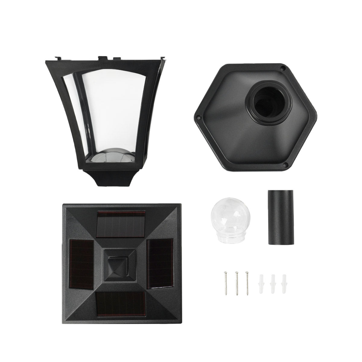 Solar Post Base Mount Light