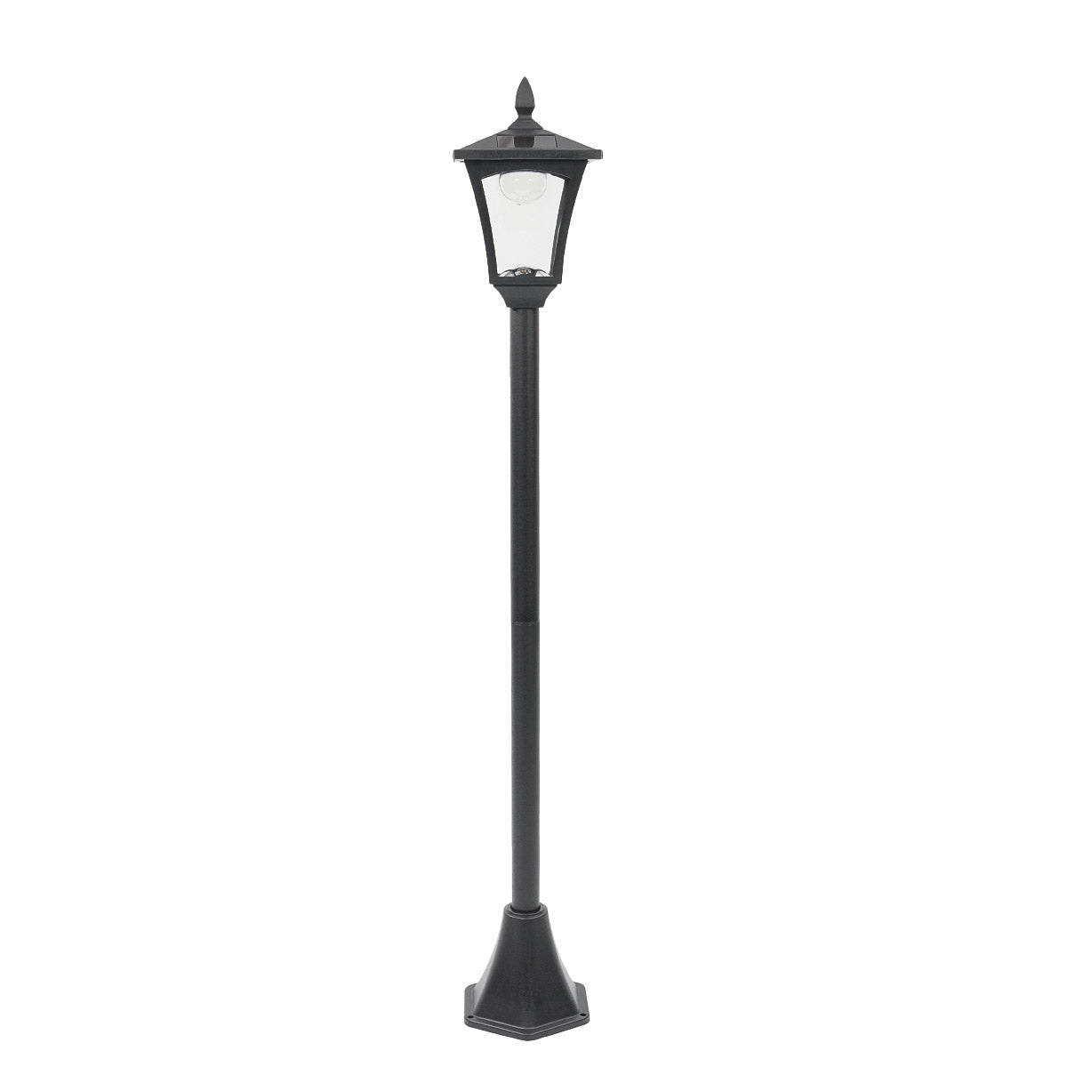 Solar Security Lamp Post, 1.2m