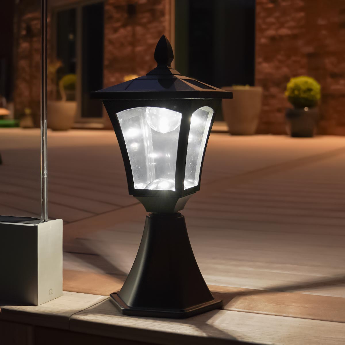 Solar Post Base Mount Light