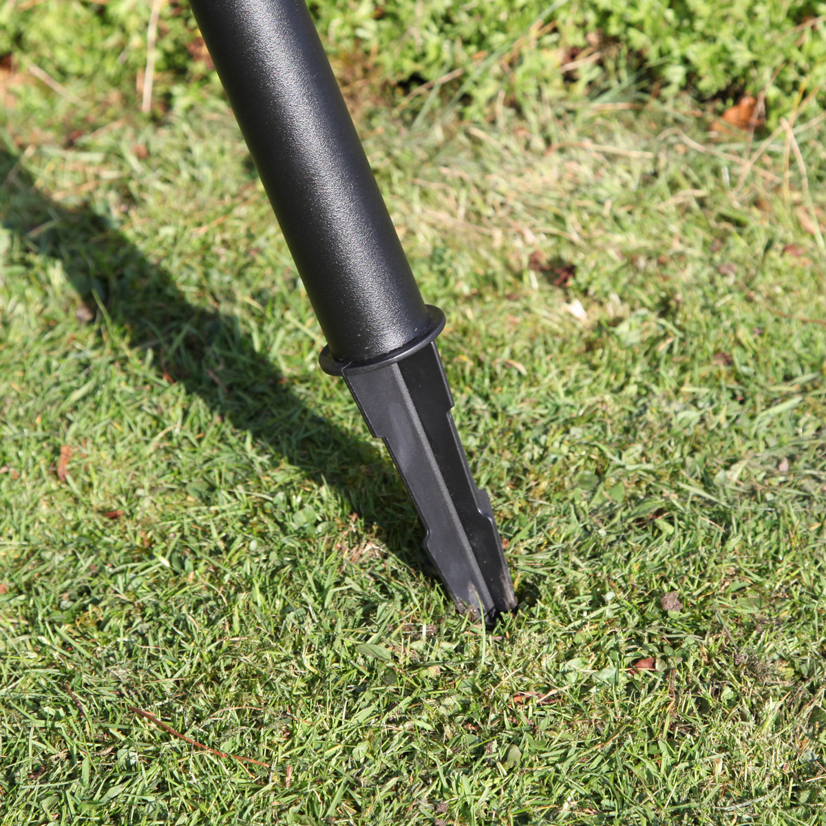Solar Security Lamp Post, 1.2m