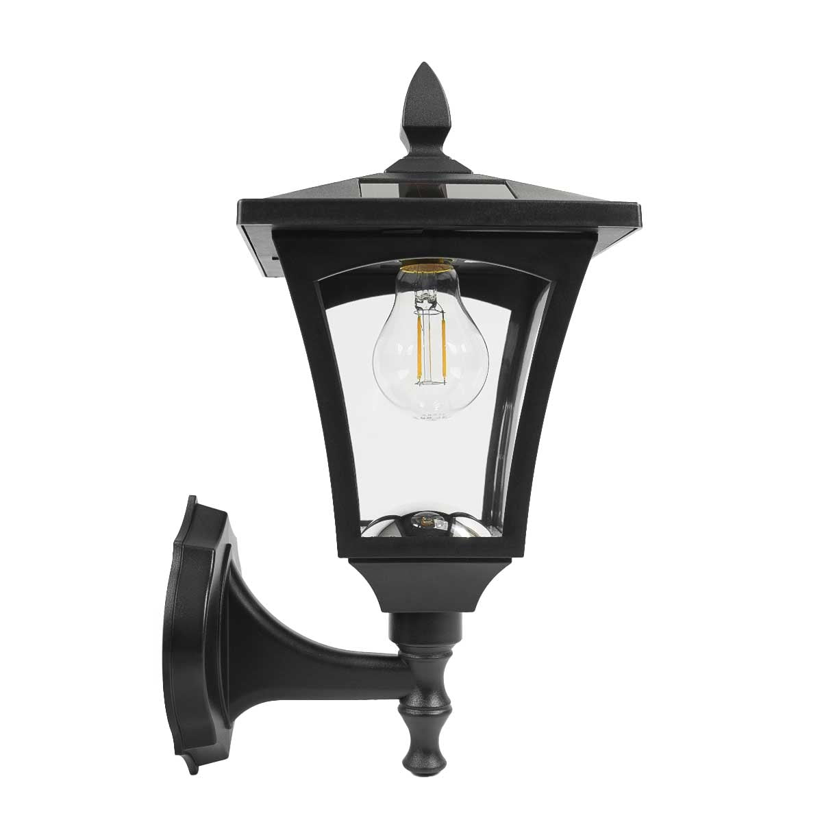 Solar Wall Light Filament Effect LEDs 34cm