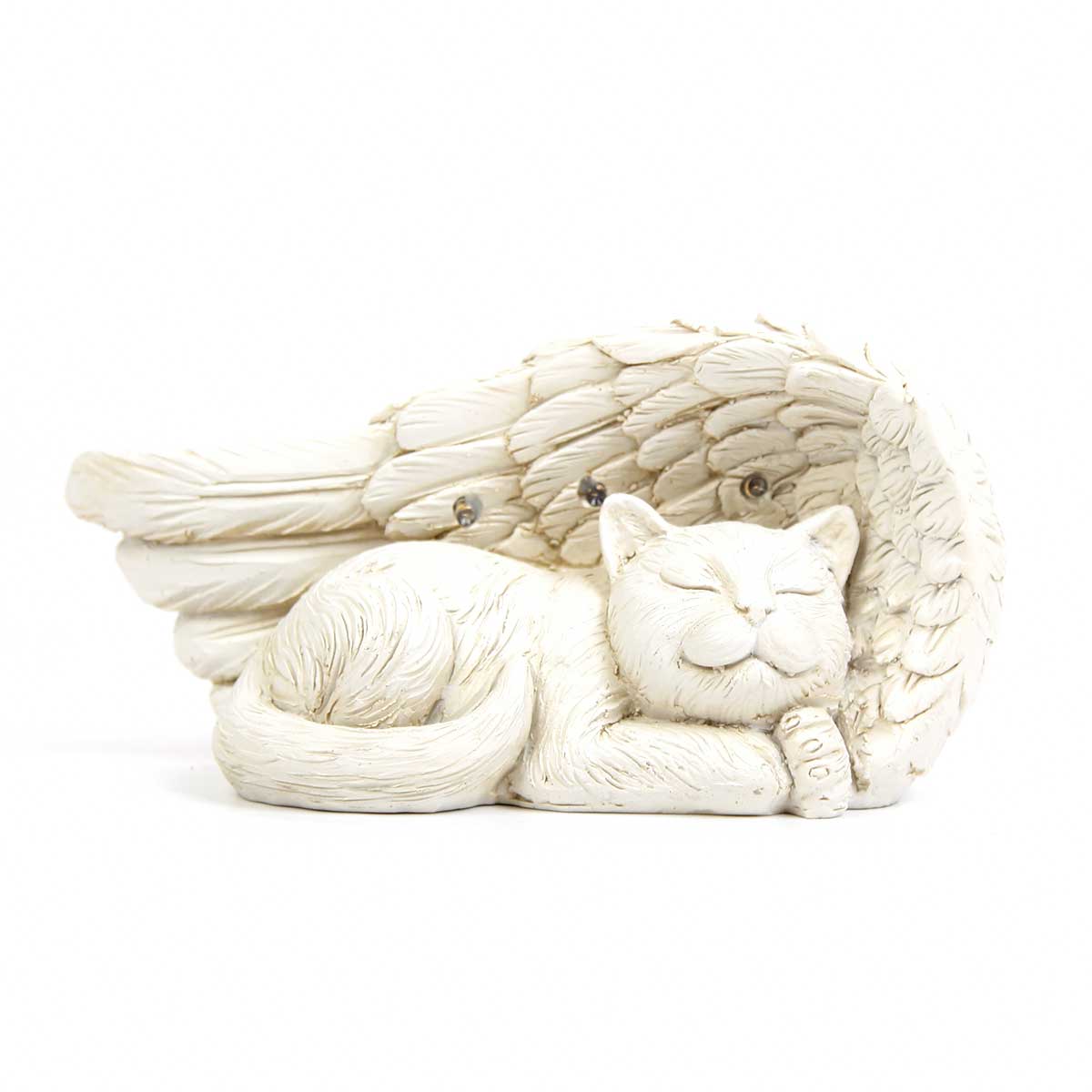 Cat Memorial Solar Light Stone Effect