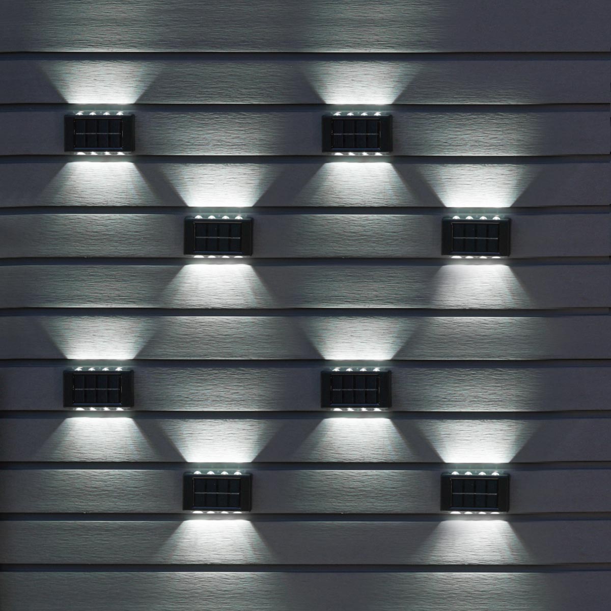 Solar Up and Down Wall Fence Light