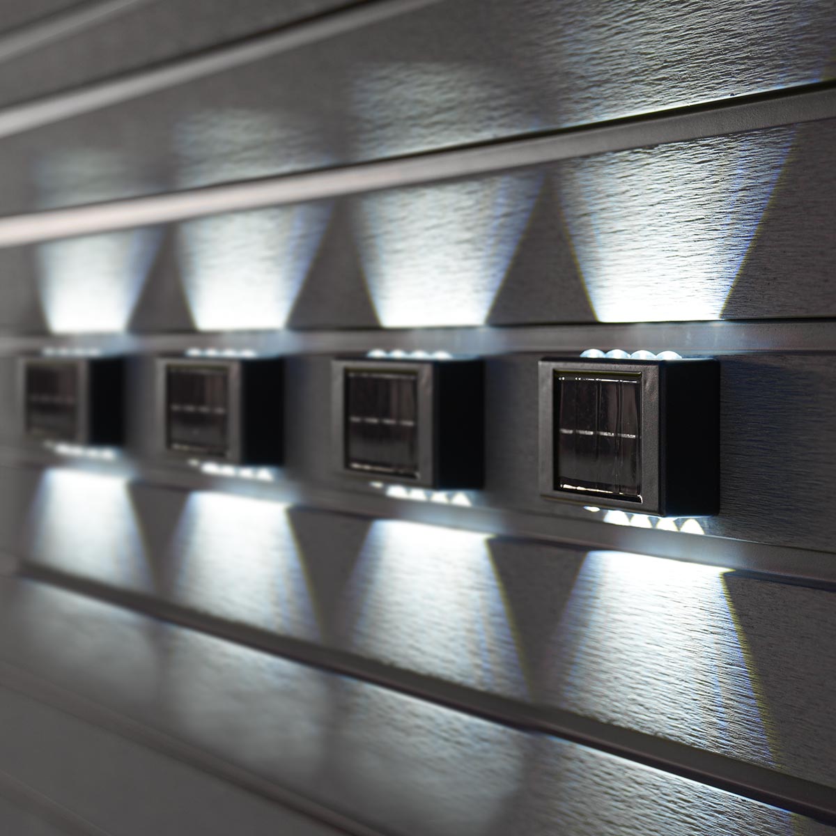 Solar Up and Down Wall Fence Light