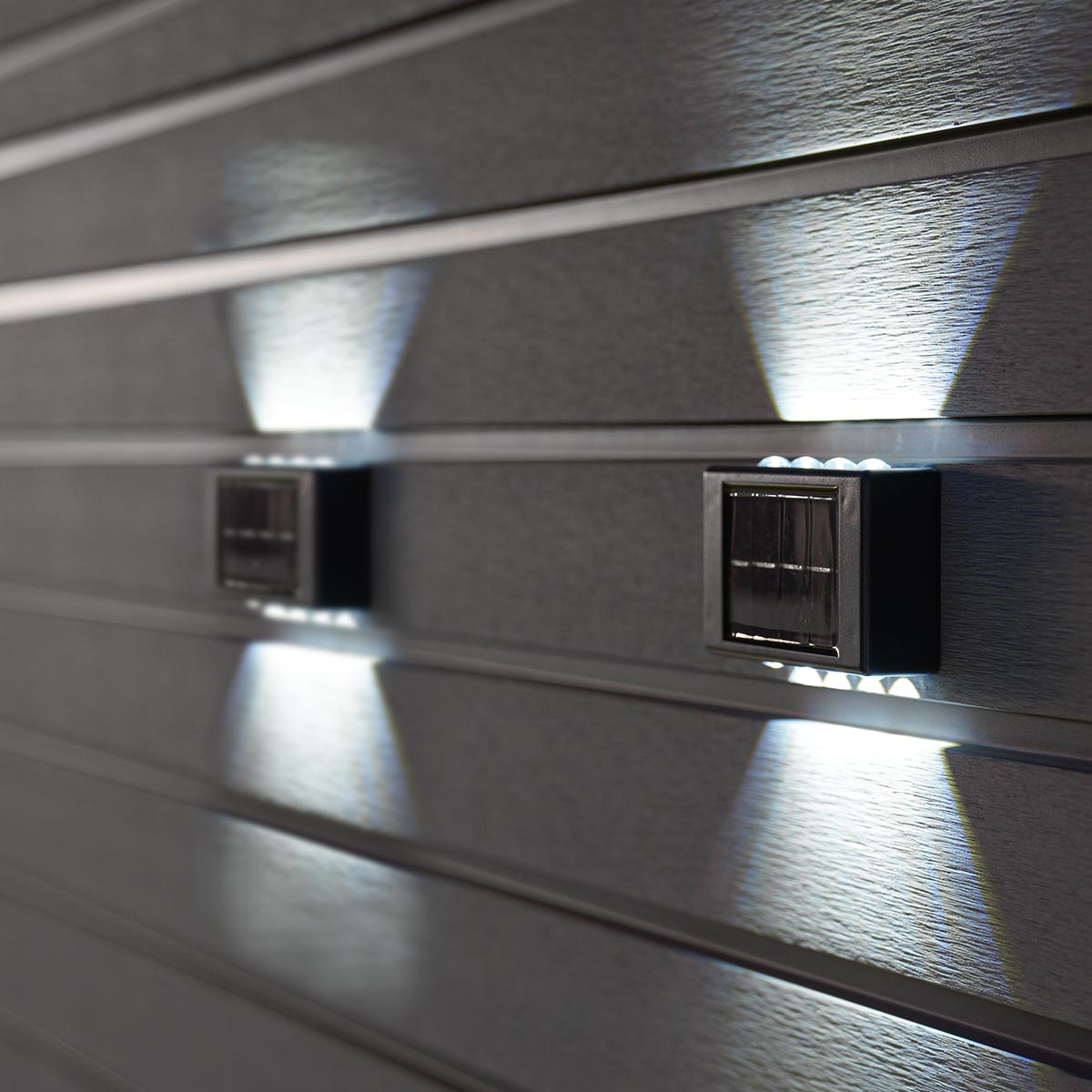 Solar Up and Down Wall Fence Light