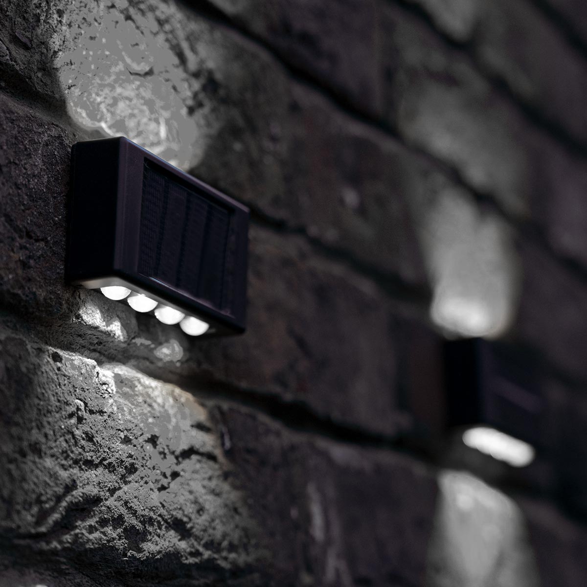 Solar Up and Down Wall Fence Light