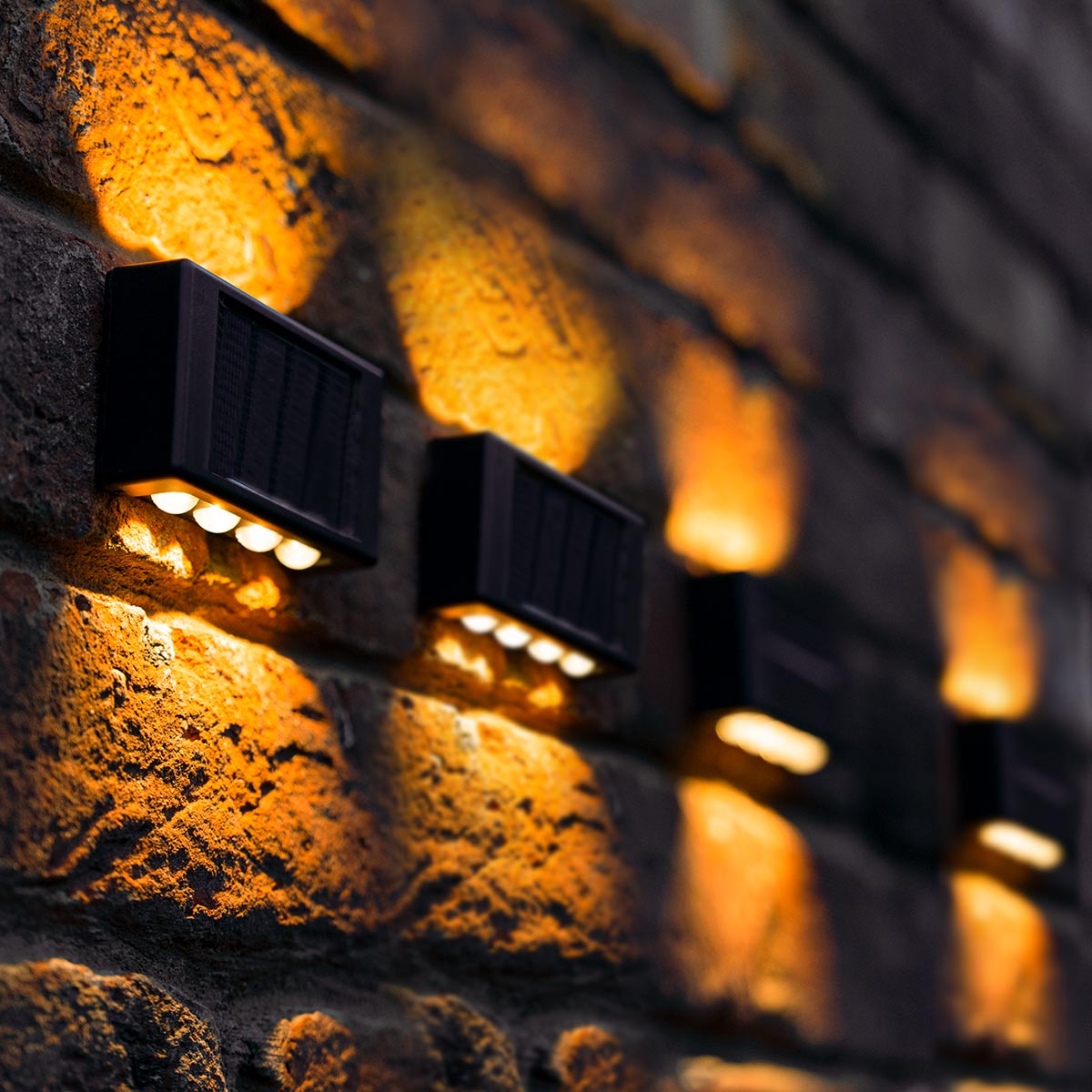 Solar Up and Down Wall Fence Light